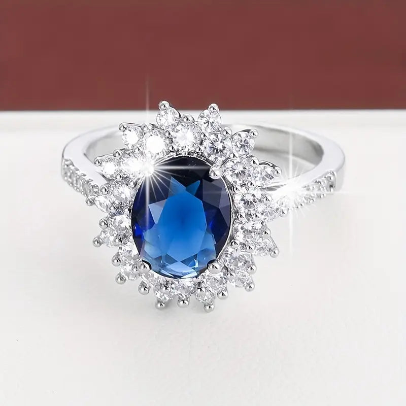 Luminous Sapphire Ring