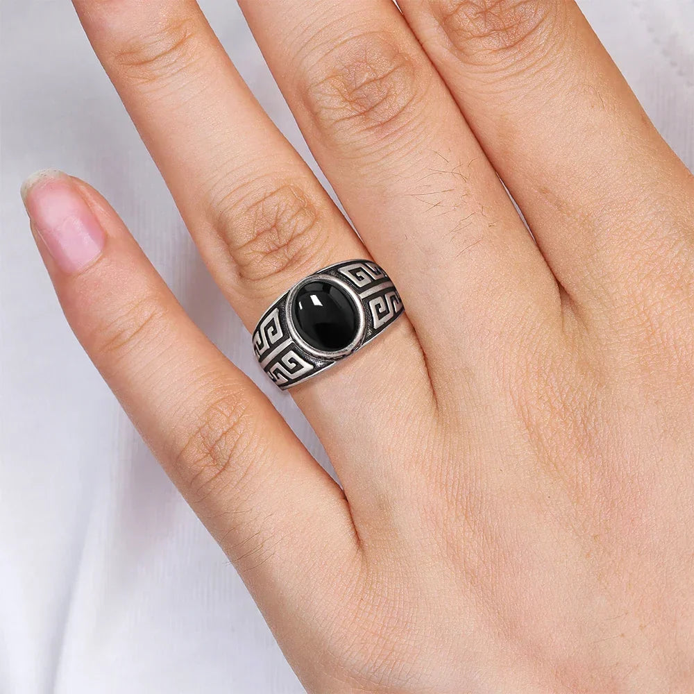 Sophisticated Tiger Eye Silver Ring