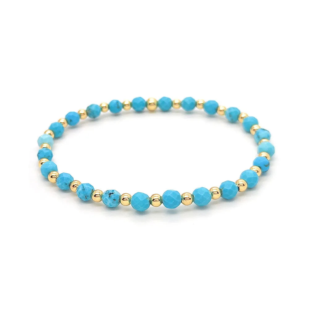 Bold Turquoise Charm Bracelet